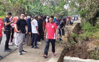 Pagi-Pagi, Bupati Bone Bersama Jajaran Bergerak Benahi Kebersihan Lingkungan